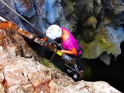 Barra Honda Cave Spelunking