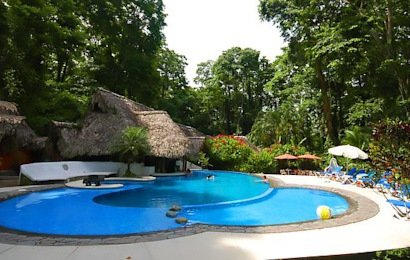 Cariblue Beach & Jungle Resort is a neat little lodge located just across the street from gorgeous Playa Cocles.