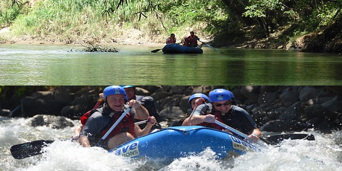 Choice: Safari Float or Rio Balsa Rafting