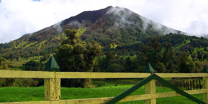 It may huff and puff, but it won’t blow your house down. The Turrialba Volcano provides visitors with a glorious view and a variety of vegetation that stay lush all year-round.