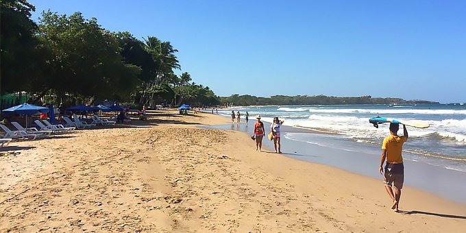 Tamarindo is located in the Northwest Pacific, which is one of the driest climates in Costa Rica.