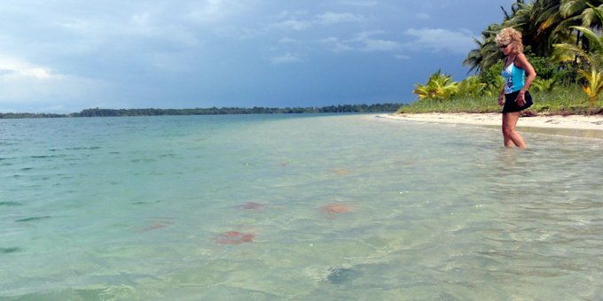 Bocas del Toro is a collection of 68 islands along the northwestern Panama coast.