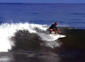 Surfing is awesome in the Nicoya Peninsula in Guanacaste, Costa Rica 