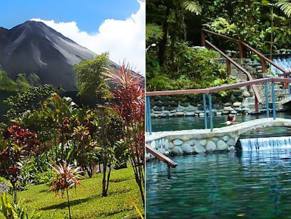 Arenal Volcano and Ecotermales Hot Springs