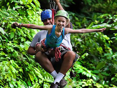 Canopy Zipline with Horseback Ride