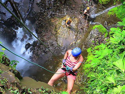 Canyoning and Waterfall Rappelling