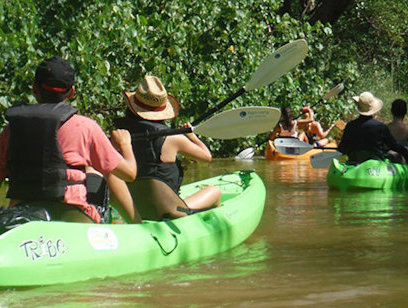 River Kayaking on the Rio Ora