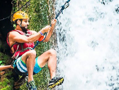 Waterfalls Canyoning Tour - Hacienda Guachipelin