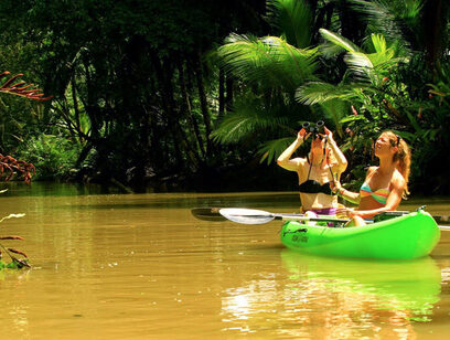 Punta Uva Sea and River Kayak with Hike