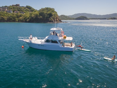 Private Lupo Blue Boat and Yacht Charter - Half Day