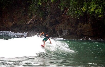 Imagine a place where the untamed South Pacific coast of Costa Rica collides with lush, impenetrable jungles, and where the roar of waves mingles with the calls of exotic creatures.