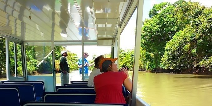 A riverboat in Cano Negro