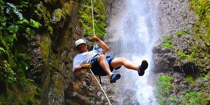 Canyoning and Waterfall Rappelling