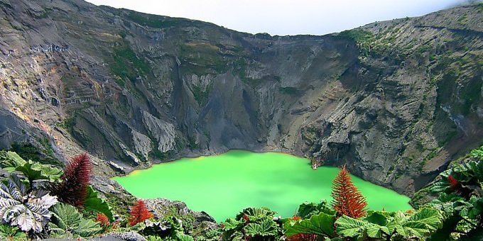 Irazu Volcano Crater