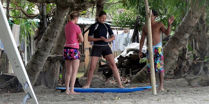 Surf Lesson at Jaco