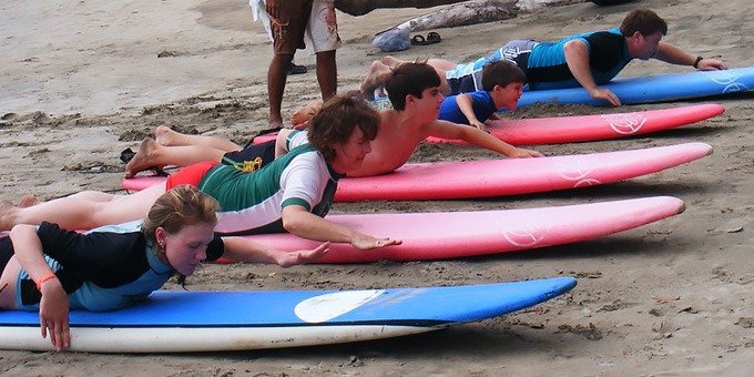 Surf Lessons at Manuel Antonio