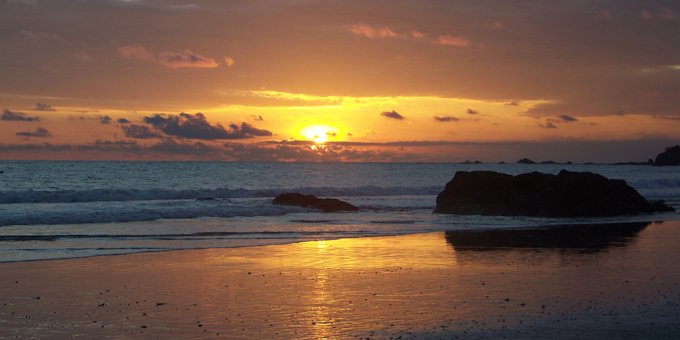 A spectacular Manuel Antonio sunset