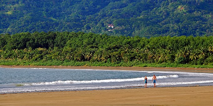 A gorgeous beach in Uvita