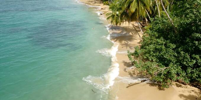 A beautiful shot from a Costa Rican beach