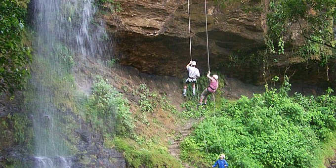 Waterfall Rappelling