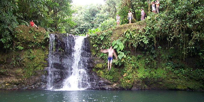 Waterfall Jumping