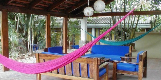 Only a five-minute stroll from the beach and downtown area, Hotel Nahua provides budget-friendly lodging in Tamarindo, Costa Rica. Enjoy a calm and peaceful stay at this affordable hotel. Hotel amenities include a swimming pool, BBQ area, tropical gardens, and WiFi in some common areas.