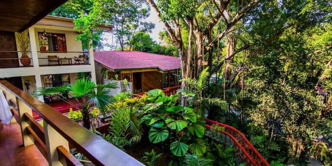 Jungle Beach Hotel is an affordable accommodation option located in Manuel Antonio, Costa Rica. Situated amidst lush tropical surroundings, this hotel offers comfortable and budget-friendly rooms for travelers. The rooms are cozy and well-appointed, featuring amenities such as air conditioning, private bathrooms, and Wi-Fi access. Guests can relax and soak up the natural beauty in the hotel's outdoor pool or lounge area. The hotel's restaurant serves a variety of delicious meals, including local and international dishes, catering to different tastes. The friendly and attentive staff are available to assist guests with any needs and provide recommendations for nearby attractions. Jungle Beach Hotel is conveniently located close to Manuel Antonio National Park, where guests can explore the stunning beaches and abundant wildlife. With its affordable rates and proximity to nature, Jungle Beach Hotel offers a great value for budget-conscious travelers looking to enjoy the beauty of Manuel Antonio. Hotel amenities include a breakfast area, secure parking area, and complimentary Wi-Fi.