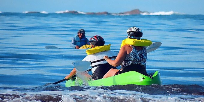 Kayaking at Marino Ballena National Park