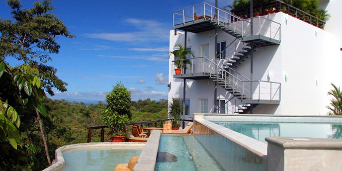 At the Gaia Hotel and Reserve in Manuel Antonio, Costa Rica, adults and teens can enjoy the lavish hospitality of a luxury boutique hotel in the jungle. Positioned in the mountains of Manuel Antonio, this eco-friendly resort is surrounded by dense rainforest and loads of wildlife. The only thing that might top the scenery is the service at this highly rated five-star hotel. Hotel amenities include swimming pools, a luxury spa, sauna, fitness center, restaurant and bar, WiFi in public areas, and tropical gardens.