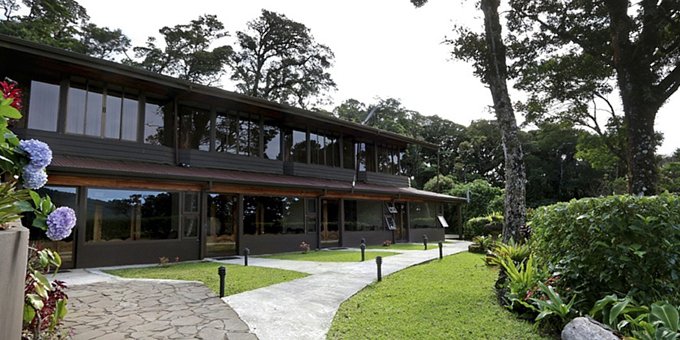 Trapp Family Lodge in Monteverde, Costa Rica, offers a charming and cozy mountain retreat located just 15 minutes walk from the Monteverde Cloud Forets Reserve. Surrounded by breathtaking cloud forests, our lodge provides a warm and inviting atmosphere for guests to unwind and connect with nature. Stay in one of our comfortable and tastefully decorated rooms, each featuring stunning views of the surrounding landscape. Indulge in delicious cuisine at our on-site restaurant, which combines international flavors with local ingredients. Immerse yourself in the beauty of Monteverde with guided nature walks, bird-watching excursions, or thrilling canopy tours. With its welcoming ambiance, stunning surroundings, and a touch of history, Trapp Family Lodge invites guests to create cherished memories in Monteverde, Costa Rica. Lodge amenities include a restaurant, bar, free parking area, and cloud forest views. The lodge also provides wireless internet access so you can stay in touch.
