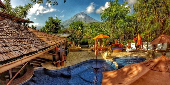 Nayara Gardens in La Fortuna, Costa Rica, is an exquisite luxury resort nestled in the heart of nature, offering an unparalleled experience of relaxation and adventure. Surrounded by the lush tropical rainforest and overlooking the majestic Arenal Volcano, this boutique hotel provides a stunning backdrop for a memorable stay. The spacious and beautifully designed villas and suites feature elegant furnishings, private terraces with breathtaking views, and modern amenities to ensure the utmost comfort and convenience. Guests can indulge in a variety of dining options, including gourmet cuisine with fresh local ingredients and innovative culinary creations. The resort's world-class spa offers a range of rejuvenating treatments inspired by traditional Costa Rican techniques, allowing guests to unwind and rejuvenate their body and mind. With an array of outdoor activities available, including guided hikes, canopy tours, and thermal hot springs, adventure enthusiasts will find themselves immersed in the natural wonders of the surrounding area. The attentive and dedicated staff go above and beyond to ensure every guest's needs are met, providing exceptional service and creating a personalized and memorable experience. Whether seeking relaxation, adventure, or a romantic getaway, Nayara Gardens offers a luxurious and unforgettable retreat in La Fortuna, Costa Rica. Oh, and did I forget to mention that it is consistently rated among the best small luxury hotels in the world.
Hotel amenities include several quality restaurants, outdoor swimming pools, Jacuzzis, nature trails, bird watching, laundry service, and luxury Spa.