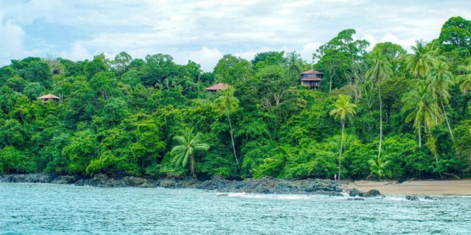 Escape to La Paloma Lodge in Drake Bay, Costa Rica, and immerse yourself in an eco-friendly retreat amidst nature's splendor. Perched atop a hill with breathtaking views of the Pacific Ocean and Corcovado National Park, our rustic yet elegant accommodations provide a serene sanctuary. Embark on guided excursions to encounter diverse wildlife, hike through pristine trails, or explore vibrant reefs while snorkeling. Savor the flavors of Costa Rica at our restaurant with panoramic views, relax in the ocean view pool, and rejuvenate at our spa. With personalized service and a commitment to creating memorable experiences, La Paloma Lodge invites you to discover the wonders of Drake Bay and create cherished memories in this enchanting Costa Rican paradise. Lodge amenities include a restaurant, bar, nature trails, and internet service.