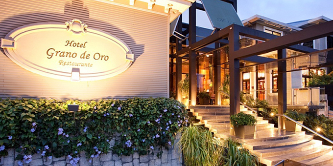 Hotel Grano de Oro is a luxury oriented boutique hotel which specializes in personalized service located in San Jose.  A member of the acclaimed Cayuga Collection, internationally recognized for its dedication to sustainable ecotourism, this hotel's amenities include a restaurant, bar, jacuzzi, roof top terrace and gardens, massage services, and internet.