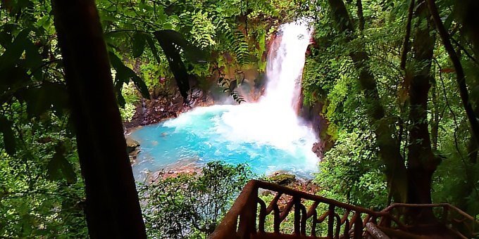 Tenorio Volcano National Park is located in Northern Costa Rica, above Lake Arenal.