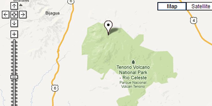 Explore the intriguing Rio Celeste, its blue river, and the Tenorio Volcano National Park.