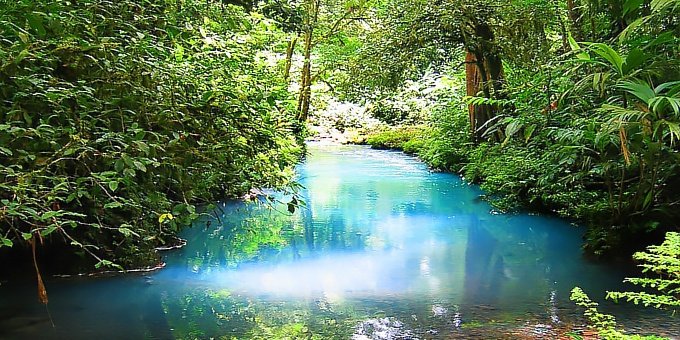 Weather in the Rio Celeste area is fairly rainy most of the year.