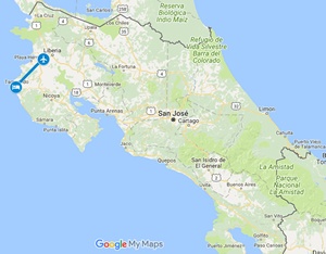 Tamarindo Occidental Resort Vacation Map